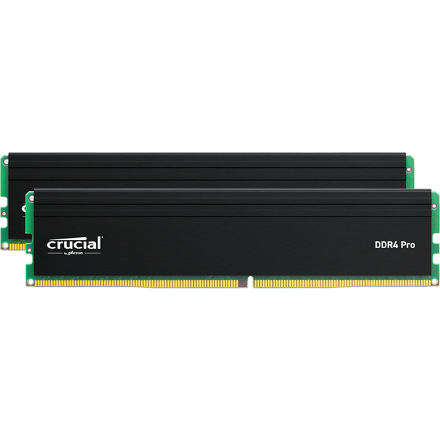 Crucial Pro 32GB Kit (2x16GB) DDR4-3200 DIMM PC4-25600 CL22, 1.2V
