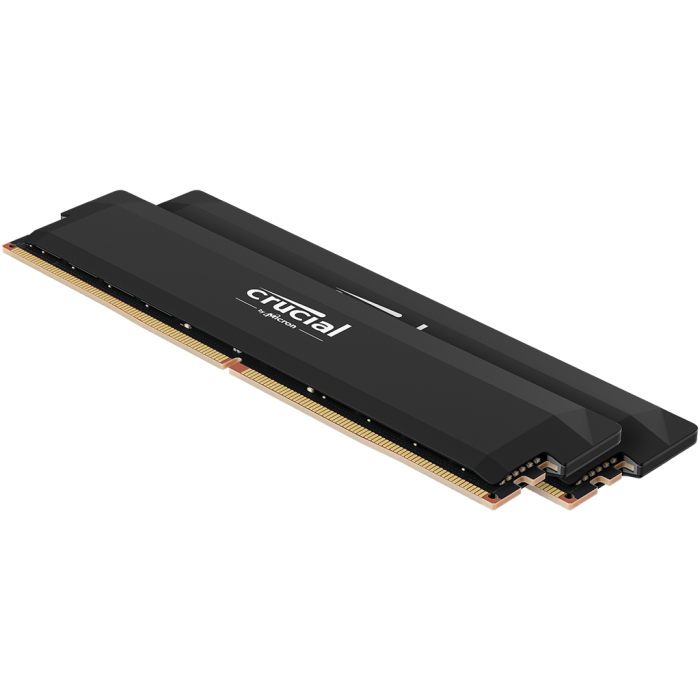 Crucial Pro 64GB Kit (2x32GB) DDR5-6400 UDIMM CL40, 1.35V