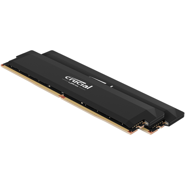 Crucial Pro 32GB Kit (2x16GB) DDR5-6000 UDIMM CL48, 1.1V