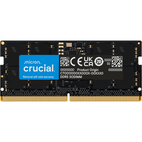 Crucial 64GB DDR5-5600 SODIMM CL46, 1.1V