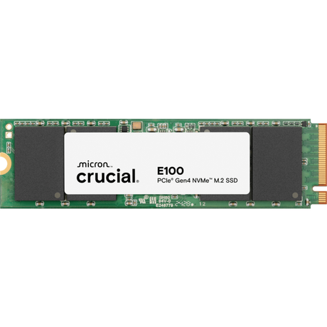 Crucial E100 480GB PCIe Gen4 NVMe 2280 M.2 SSD