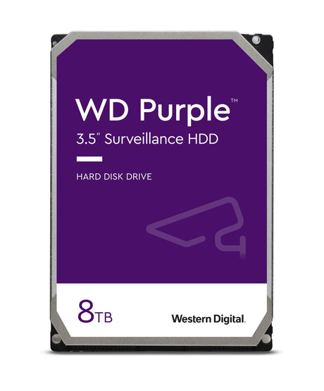 WD PURPLE 8TB SATA3, 6Gb/s, 5640, 128MB