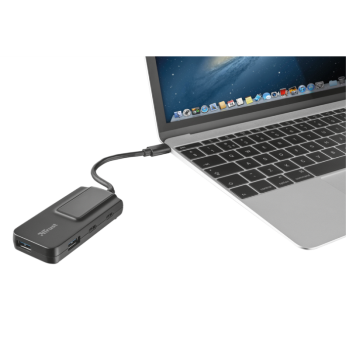 Trust 21321 Oila 2+2 port USB-c USB3.1 hub