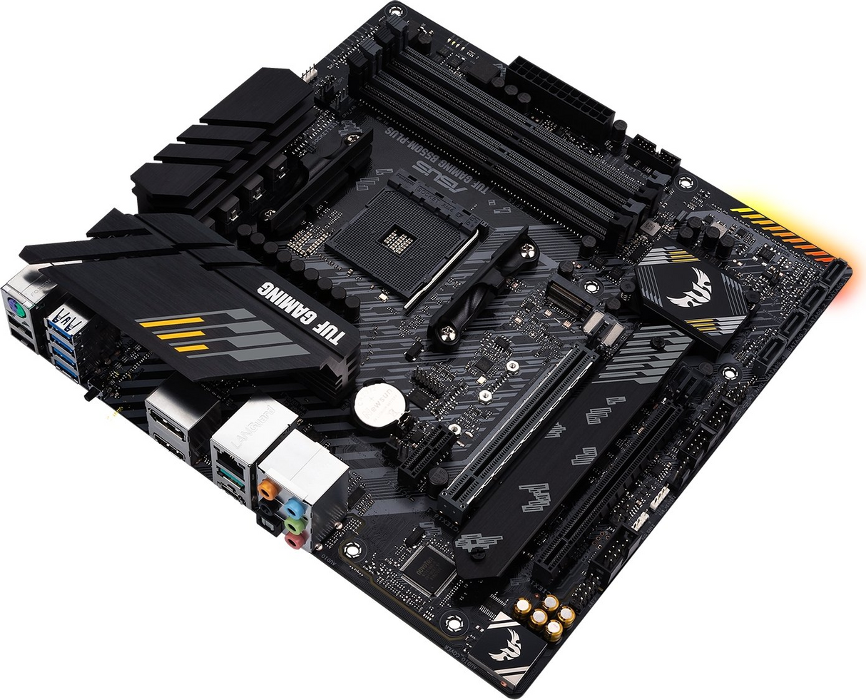 ASUS TUF GAMING B550M-PLUS, DDR4, SATA3, USB3.2Gen2, DP, 2.5Gb, AM4 mATX