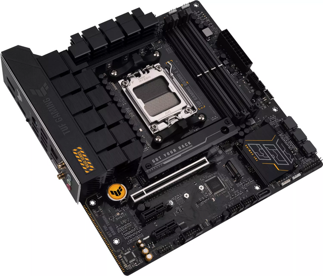 ASUS TUF GAMING B650M-E WIFI, DDR5, SATA3, USB3.2Gen2, DP, 2.5GbE, AM5 mATX