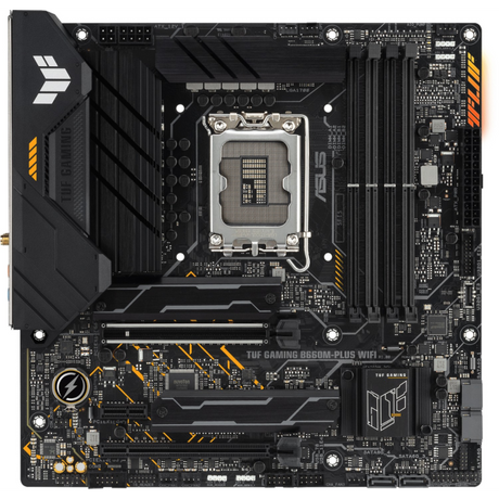 ASUS TUF GAMING B660M-PLUS WIFI, DDR5, SATA3, USB3.2Gen2x2, DP, WiFi, LGA1700 mATX