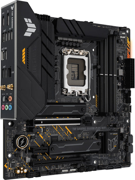ASUS TUF GAMING B660M-PLUS WIFI, DDR5, SATA3, USB3.2Gen2x2, DP, WiFi, LGA1700 mATX