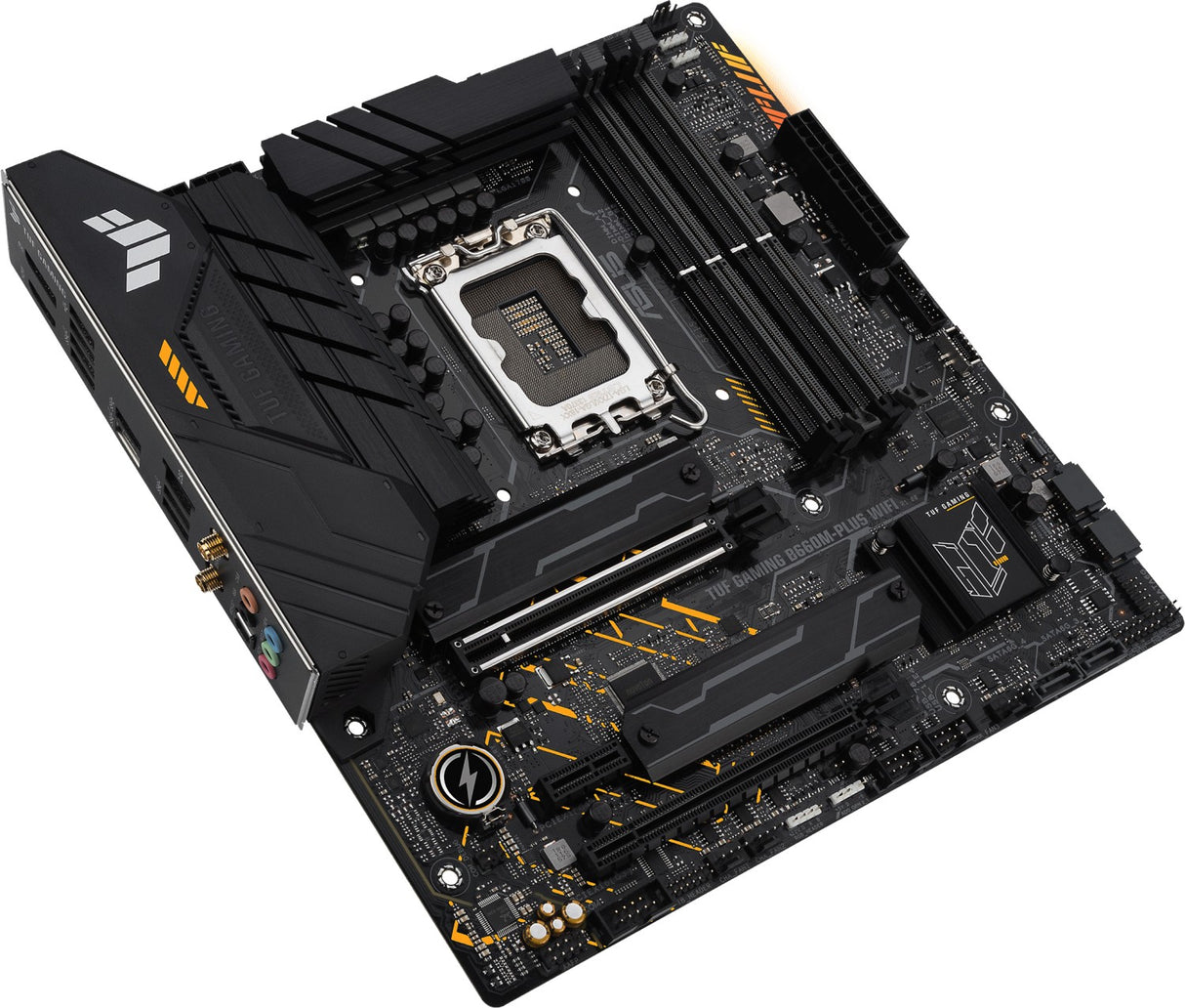 ASUS TUF GAMING B660M-PLUS WIFI, DDR5, SATA3, USB3.2Gen2x2, DP, WiFi, LGA1700 mATX