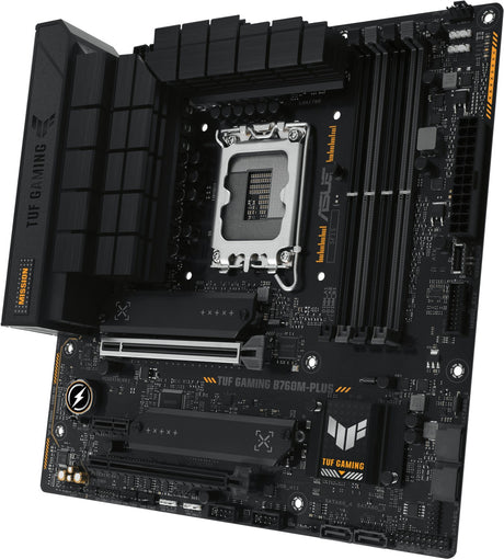 ASUS TUF GAMING B760M-PLUS, DDR5, SATA3, USB3.2Gen2x2, DP, LGA1700 mATX