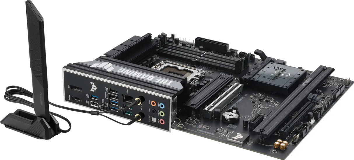 ASUS TUF GAMING B860-PLUS WIFI, DDR5, SATA3, USB4, DP, 2.5GbE, Wi-Fi 7, LGA1851 ATX