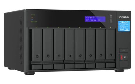 NAS strežnik za 8 diskov, 32GB ram, ",5GB mreža, 2x TB4
