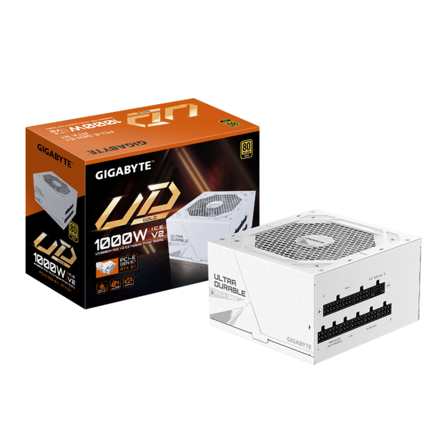 Gigabyte 1000W PG5 ICE GOLD modularni PCI-E 5.0 napajalnik