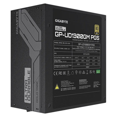 GIGABYTE 1300W PG5 GOLD modularni PCI-E 5.0 napajalnik