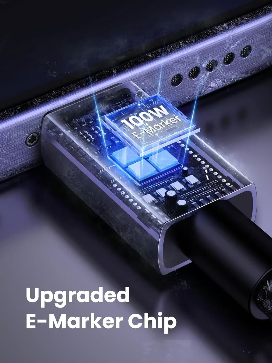 Ugreen USB-C na USB-C polnilni kabel 100W, 3M