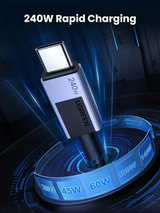 Ugreen USB-C na USB-C polnilni kabel 240W, 1M