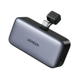 Ugreen 5000mAh 22,5W USB-C polnilna baterija z vgrajenim USB-C priključkom in LED zaslonom