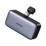 Ugreen 5000mAh 22,5W USB-C polnilna baterija z vgrajenim USB-C priključkom in LED zaslonom