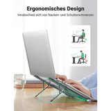 Ugreen zložljivo aluminijasto stojalo za prenosni računalnik, za MacBook Pro/Air, prenosnike, iPad
