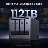 Ugreen NASync DXP4800 za 4+2 diska, Intel N100, 8GB DDR5, 2.5Gbe mreža