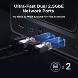 Ugreen NASync DXP4800 za 4+2 diska, Intel N100, 8GB DDR5, 2.5Gbe mreža