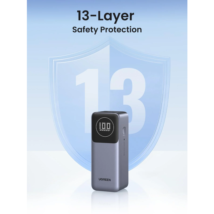 Ugreen prenosna polnilna baterija 12.000mAh, 100W