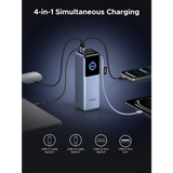 Ugreen prenosna polnilna baterija 25.000mAh, 200W s pametnim digitalnim zaslonom