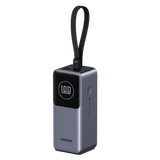 Ugreen prenosna polnilna baterija 12.000mAh, 100W z vgrajenim kablom