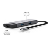 TP-LINK UH5020C 5-v-1 USB-C HUB priklopna postaja z 4K HDMI in 100 W Power Delivery