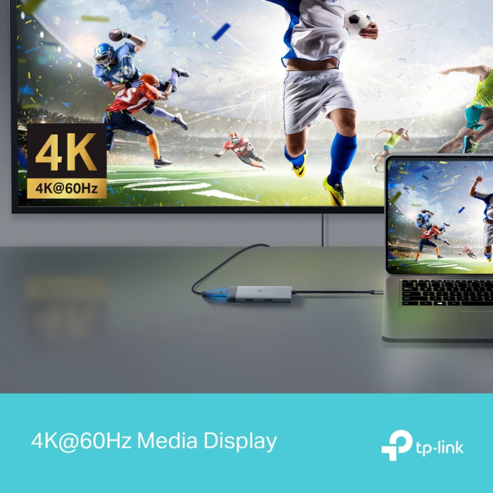 TP-LINK UH5020C 5-v-1 USB-C HUB priklopna postaja z 4K HDMI in 100 W Power Delivery