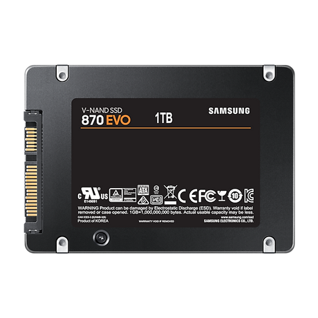 Samsung 1TB 870 EVO SSD SATA3 2.5 disk