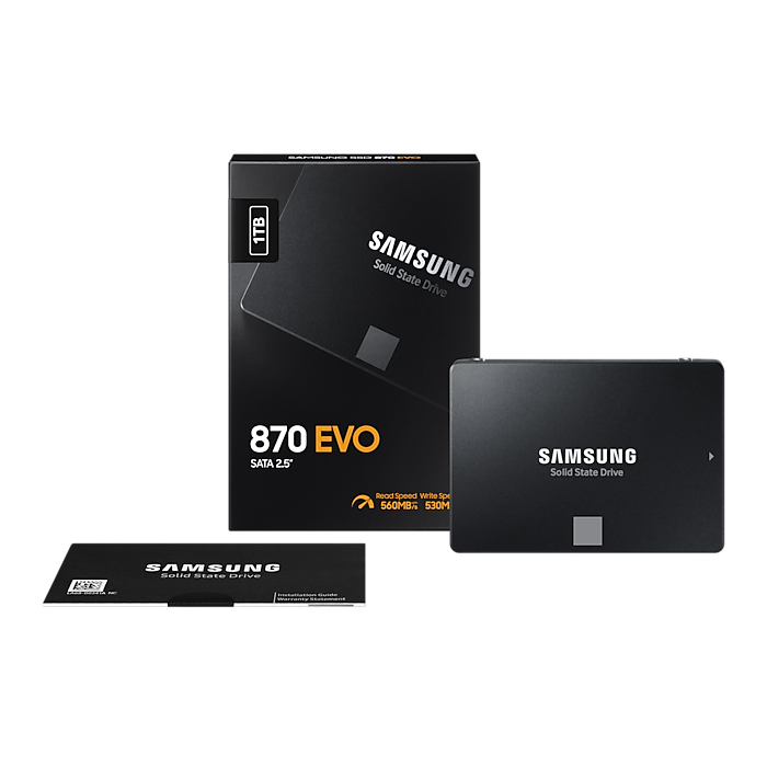 Samsung 1TB 870 EVO SSD SATA3 2.5 disk