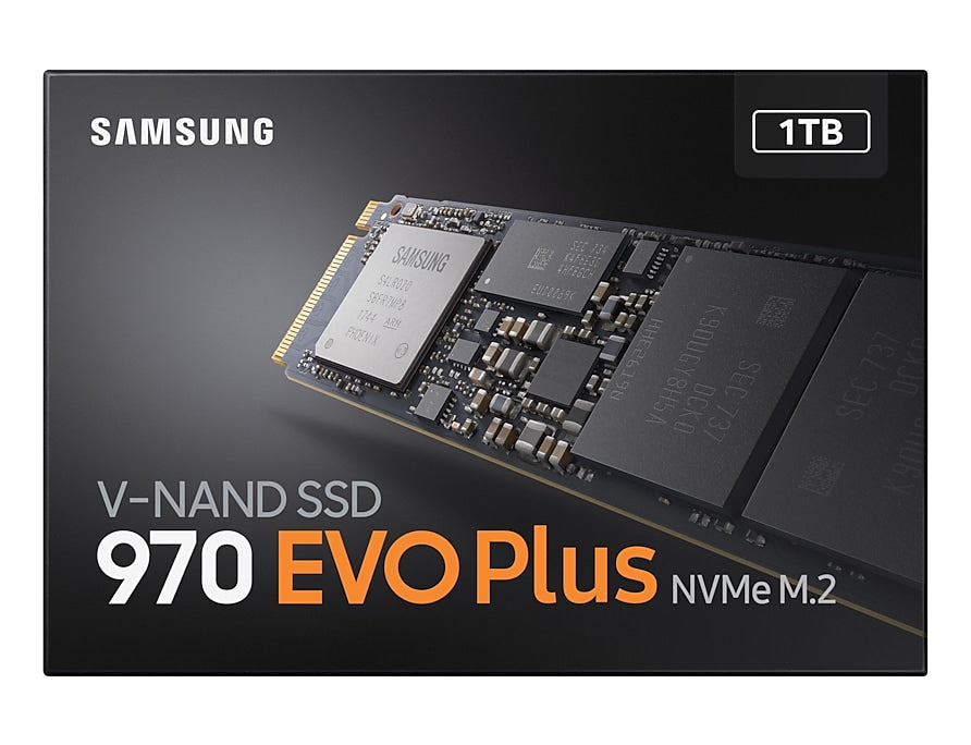 Samsung 1TB 970 EVO Plus SSD NVMe M.2 disk