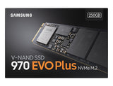 Samsung 250GB 970 EVO Plus SSD NVMe M.2 disk