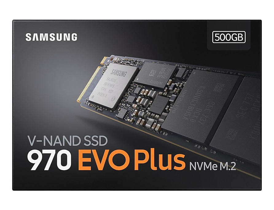 Samsung 500GB 970 EVO Plus SSD NVMe M.2 disk