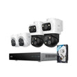 Anker Eufy Security PoE NVR nadzorni sistem S4 (2x eufy E41 + 2x eufy S4)