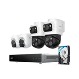 Anker Eufy Security PoE NVR nadzorni sistem S4 (2x eufy E41 + 2x eufy S4)