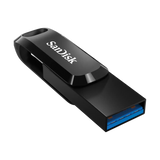 SanDisk 1TB Ultra Dual Drive Go USB-C/A 3.2 USB ključ (črn)