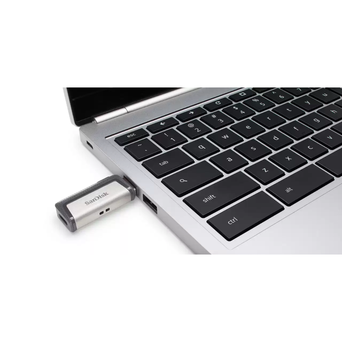 SanDisk 64GB Ultra Dual USB-C/A 3.1 Gen 1 USB ključ