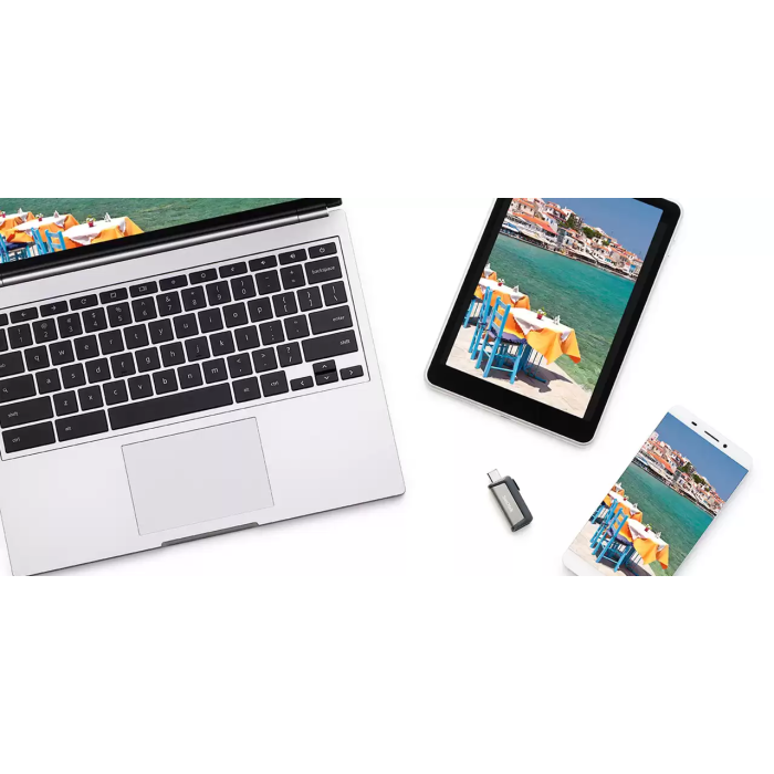 SanDisk 64GB Ultra Dual USB-C/A 3.1 Gen 1 USB ključ