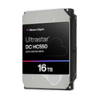 HGST/WD 16TB UltraStar DC HC550 3,5" SATA 6Gb/s 7200rpm 512MB HDD disk