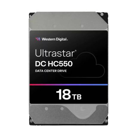 HGST/WD 18TB UltraStar DC HC550 3,5" SATA 6Gb/s 7200rpm 512MB HDD disk