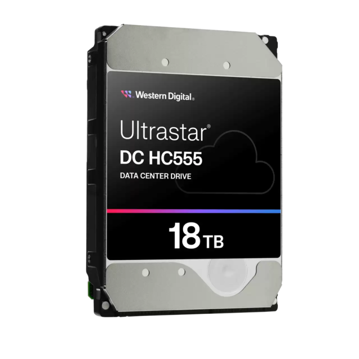WD 18TB UltraStar DC HC555 3,5" SATA 6Gb/s 7200rpm 512MB HDD disk