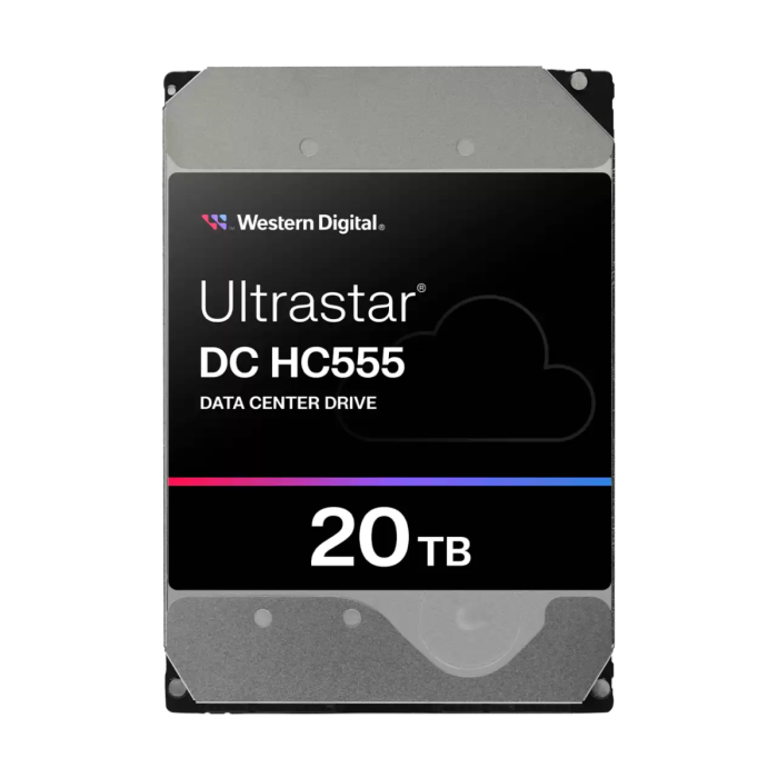 WD 20TB UltraStar DC HC555 3,5" SATA 6Gb/s 7200rpm 512MB HDD disk