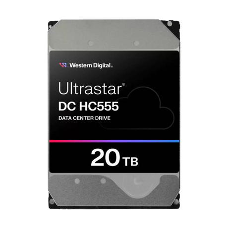 WD 20TB UltraStar DC HC555 3,5" SATA 6Gb/s 7200rpm 512MB HDD disk