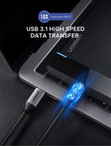 Ugreen USB-C 3.1 Gen1 3A 60W kabel, avdio+video, 1,5M