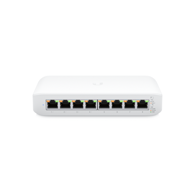Ubiquiti Lite 8 port, 4x PoE gigabitno mrežno stikalo