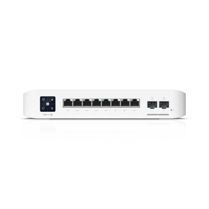 Ubiquiti mrežno 8-portno PoE stikalo USW-Pro-8-PoE