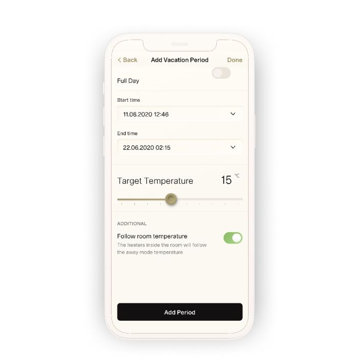 MILL panelni konvekcijski radiator 1300W bel jeklo PA1300WIFI4