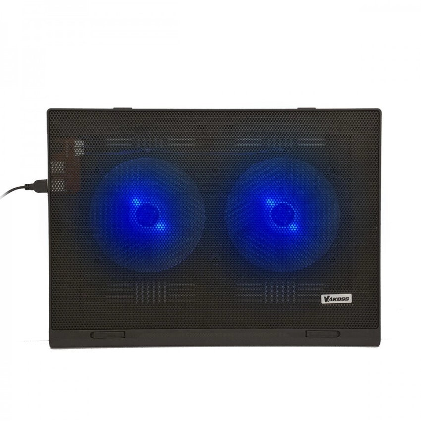 Hladilnik za prenosnik Vakoss LF-2463 43,2 cm (17\") črn