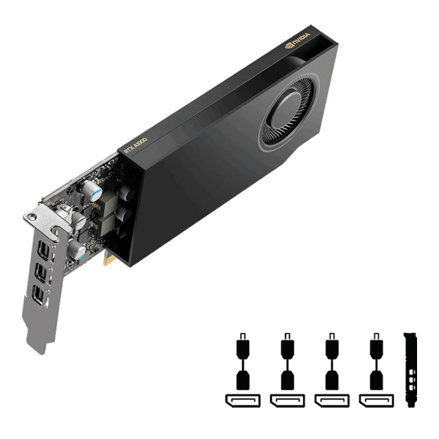 Grafična kartica PNY Nvidia RTX A1000 8B GDDR6 PCI-E 4.0